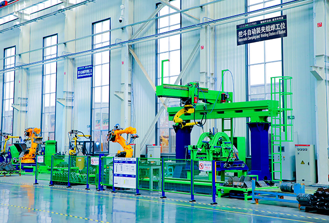 挖斗自动化产线